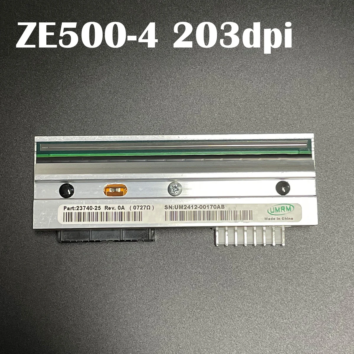 P1046696-099 Printhead For Zebra ZE500-4 203dpi Direct Thermal Transfer Barcode Labels Printers Head Replace Parts Accessories