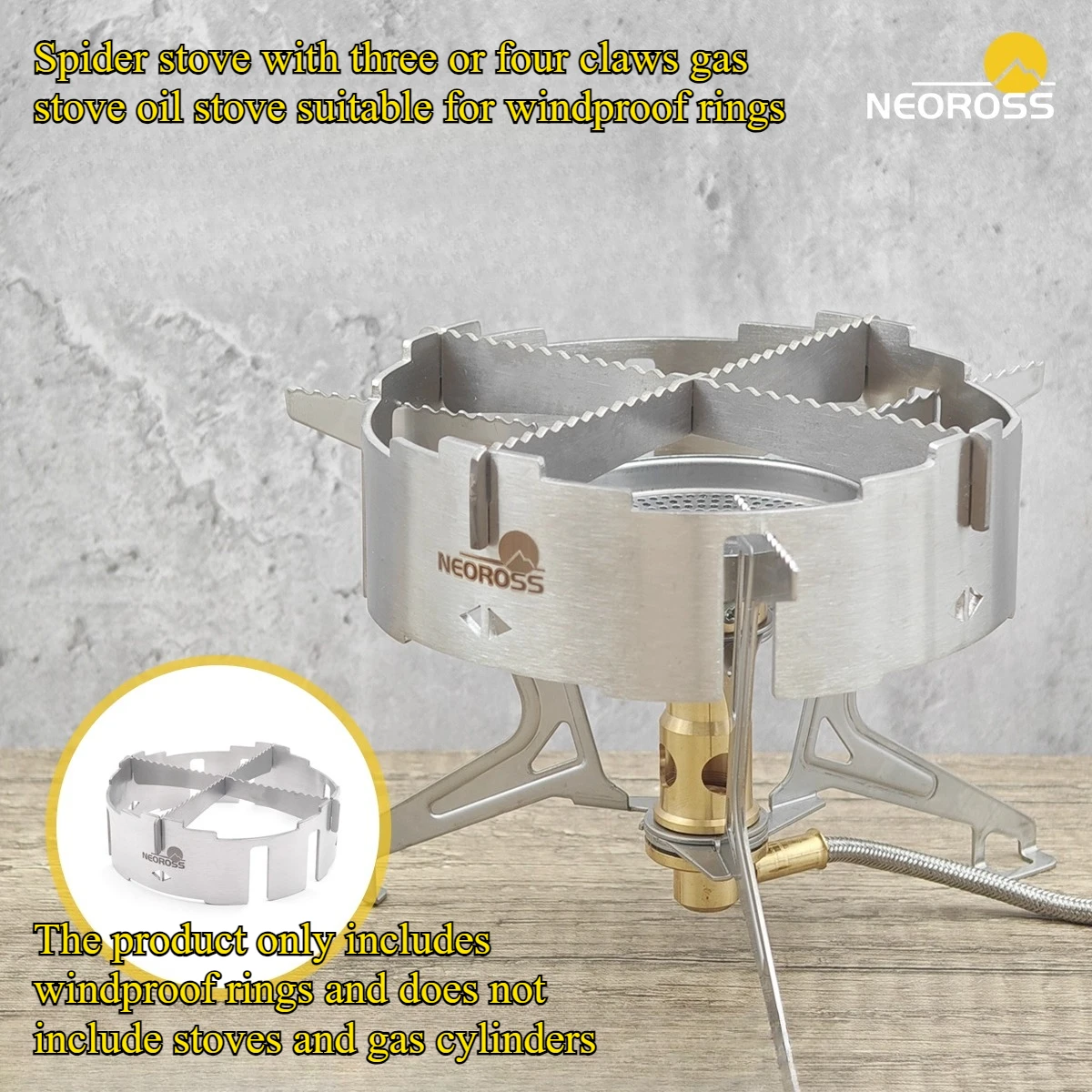 

ST310ST330 Плита-паук, лобовое стекло из нержавеющей стали, кронштейн из чистого титана, газовая плита с тремя или четырьмя когтями, масляная плита, подходит для нового