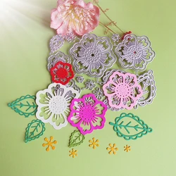 beautiful flowers cutting dies for English letters, scrapbooks, reliefs, craft stamps, photo album puzzl