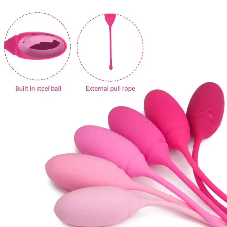 6pcs Vagina Balls Kit-Multi-Weight IPX7 Waterproof USB Rechargeable Eco-Friendly Pelvic Floor Exercise Toy