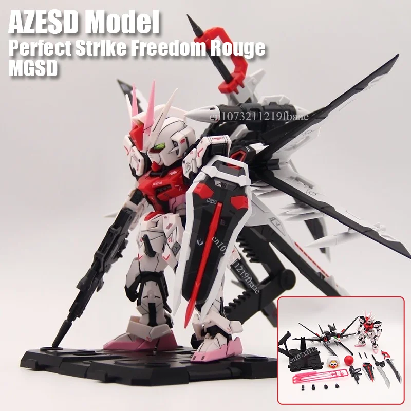 

Модель AZESD Perfect Strike Freedom Rouge MBF-02-PF Комплект модели сборки MGSD P.S.F.R. Фигурки, пластиковые модели, комплект игрушек в подарок