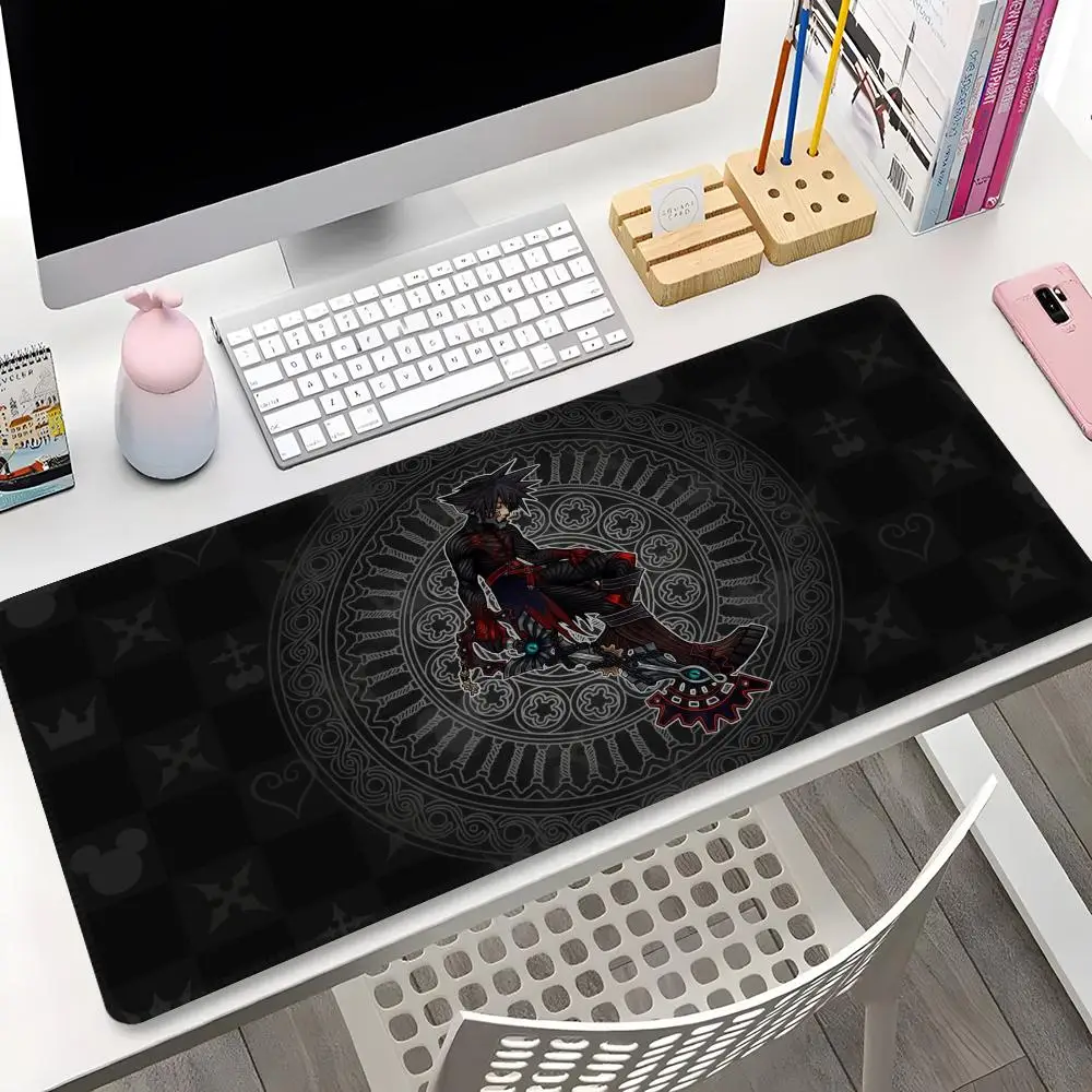 KingdomS Hearts Mouse Pearlescent Pad Gaming Locking Edge Big Computer Gamer Large Rubber Art Mousepad Laptop Desk Mat