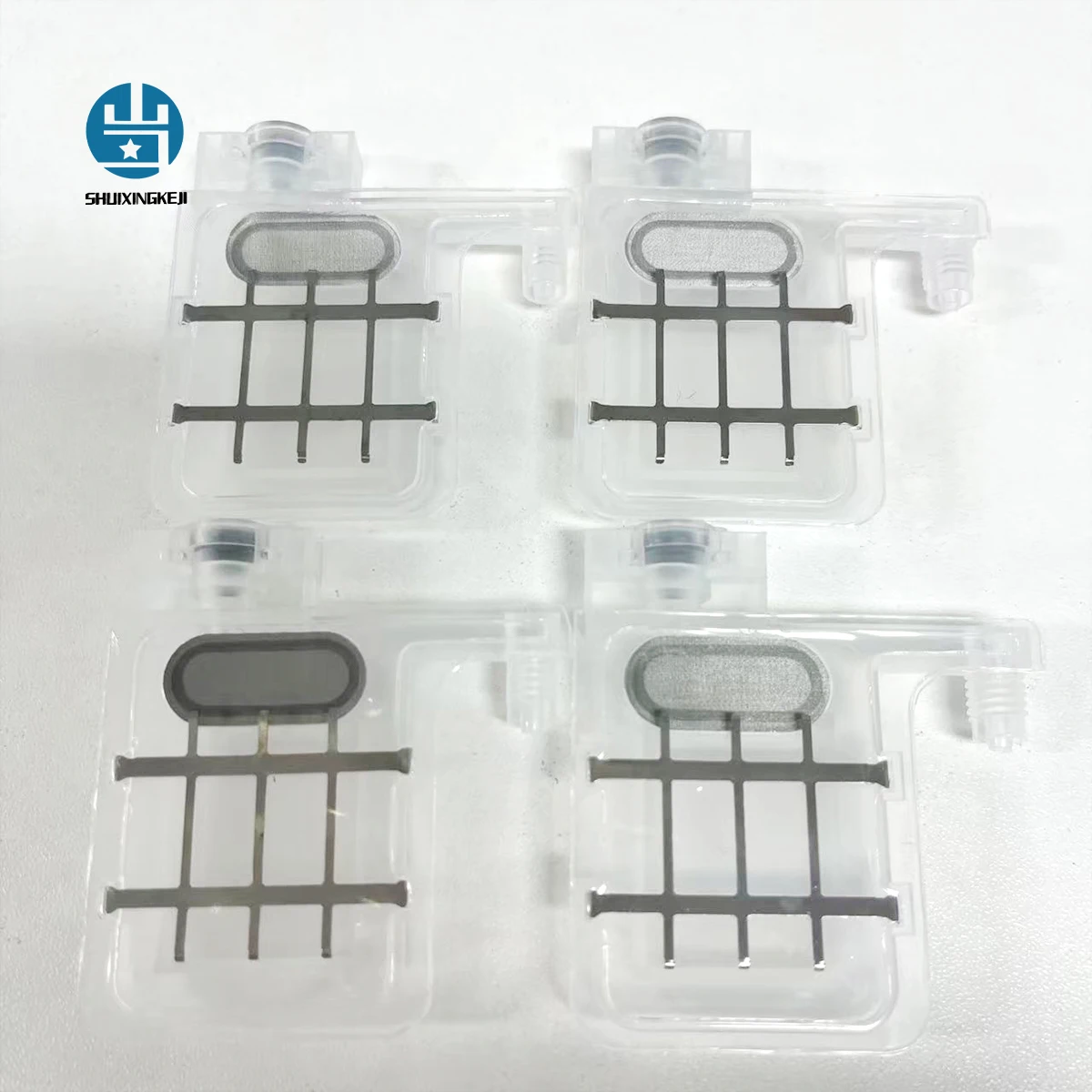 10PCS DX5 Ink Damper Transparent Dumper For Epson DX5 XP600 4720 i3200 5113 Printhead Print head Eco Solvent Printer Plotter