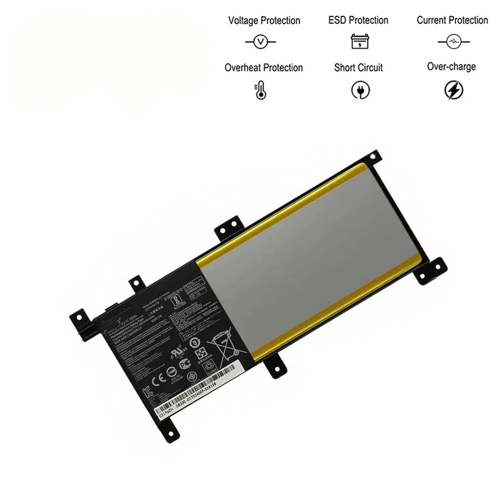 Imagem -03 - Dodomorn-bateria do Portátil para Asus C21n1509 X556u X556ua X556ub X556uf X556uj X556uq A556u F556u K556uv K556ur 7.6v 38wh