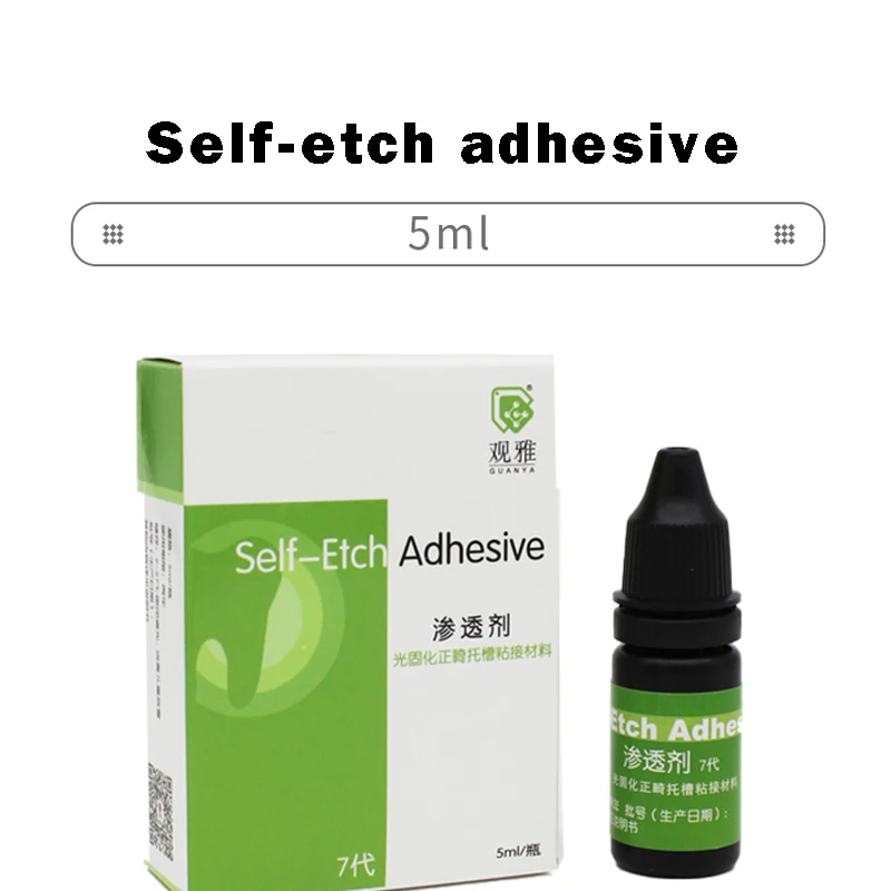 Self etch Adhesive Penetrating Agent Filling Material Light Curing Adhesive Dental and Dental Materials