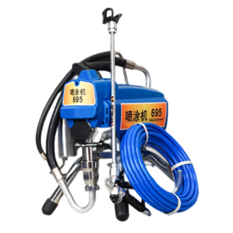 

4500/4800W Ceramic enlarged pump body high pressure airless paint sprayer automatic paint latex paint machine