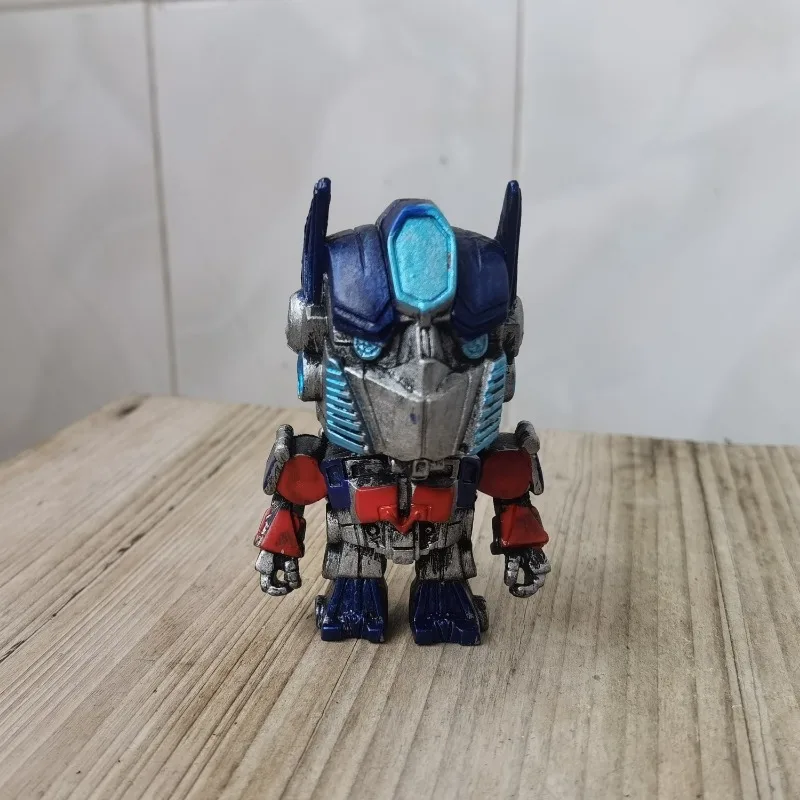 4 قطع من ديكورات سطح المكتب الكرتونية المحولات أوبتيموس برايم بامبليبي نموذج غرفة الحلي الهدايا