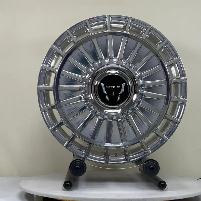 Factory High Load Strong Hot Sale Custom Light Weight  Rims 18 19 20 21 22 Inch Polished Aluminum Forged Wheels