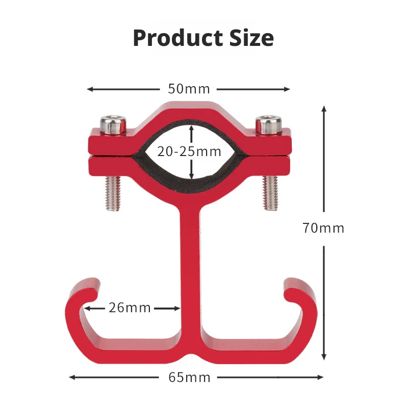 Universal front-mounted electric vehicle hook, multifunctional modification accessory, no-drill required