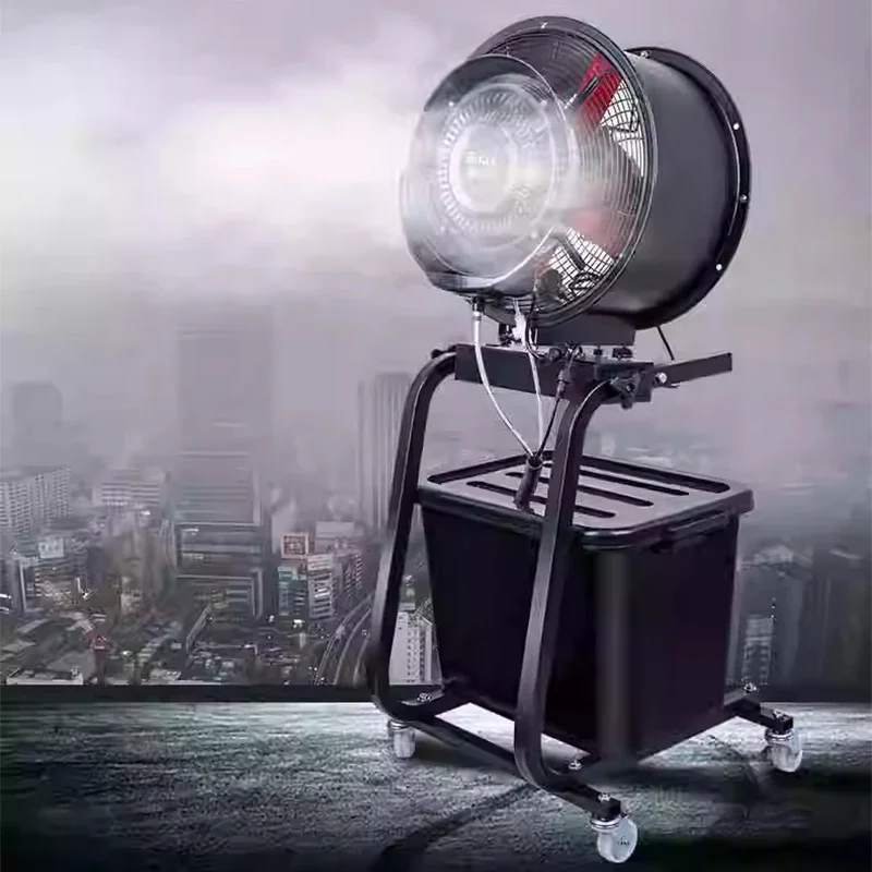 

Цилиндрический распылительный вентилятор, промышленный распылительный вентилятор, водяной туман, водяное охлаждение, увлажнение, наружное охлаждение, дезинфекция, вентиляция