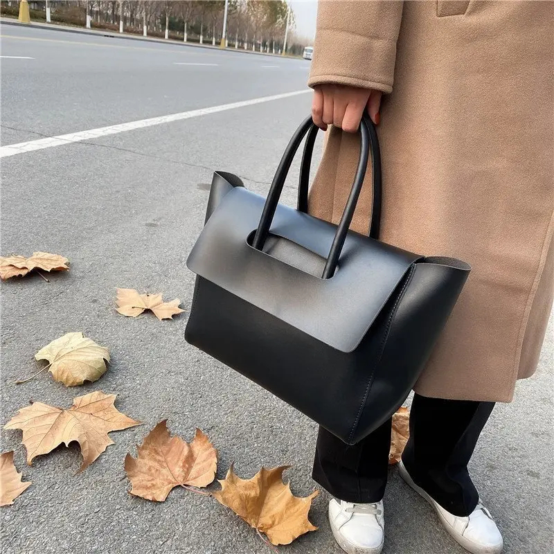 CGABG-Sac à Main de Luxe en Cuir PU pour Femme, Fourre-Tout de Grande Capacité, Simple, de Bonne Qualité, de Styliste, 2024