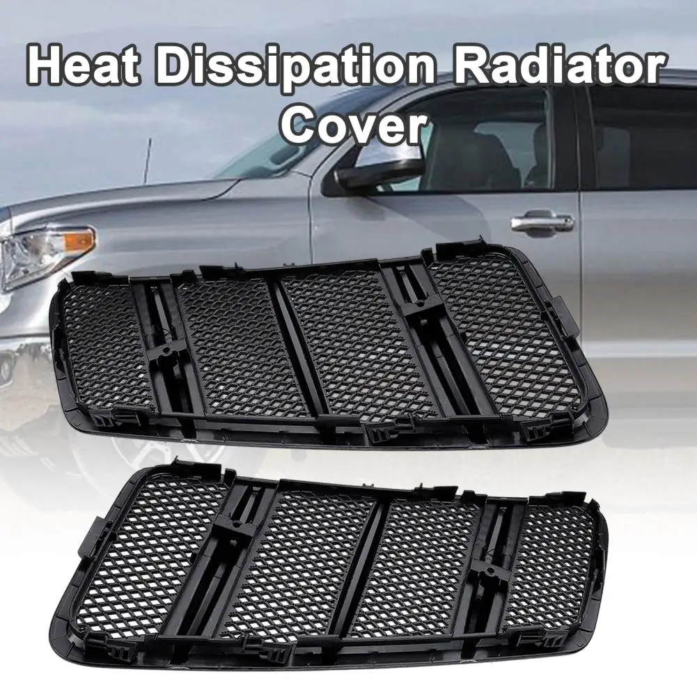 Cover Air Outlet Radiator for W166 ML 2012-2015 Grid Design Heat Dissipation Air Outlet Radiator Cover Car Accessories
