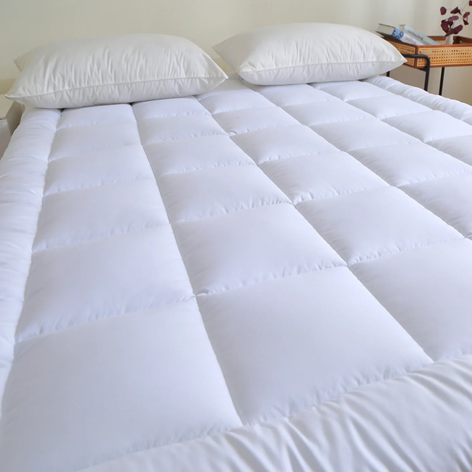 1 pc geste ppte Matratzen auflage für weiche Bett polster Hotel betten Schlafsäle decken Matratzen nach Hause 100% Polyester Memory Foam Tages decke