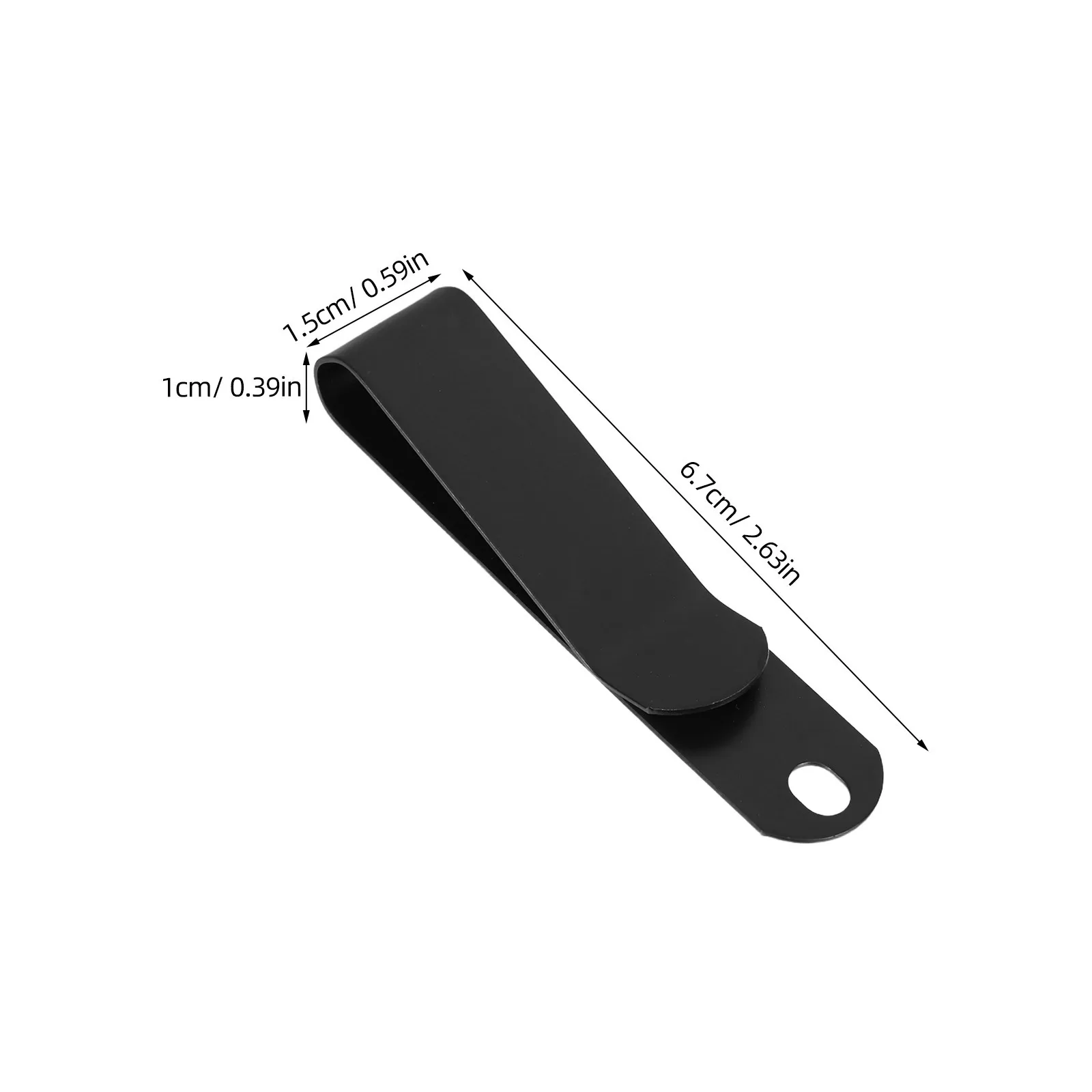 10Pcs Metal Belt Clip Durable Phone Holder Versatile Tool Spring Clamp for Belts Universal Hook Travel Office Outdoor