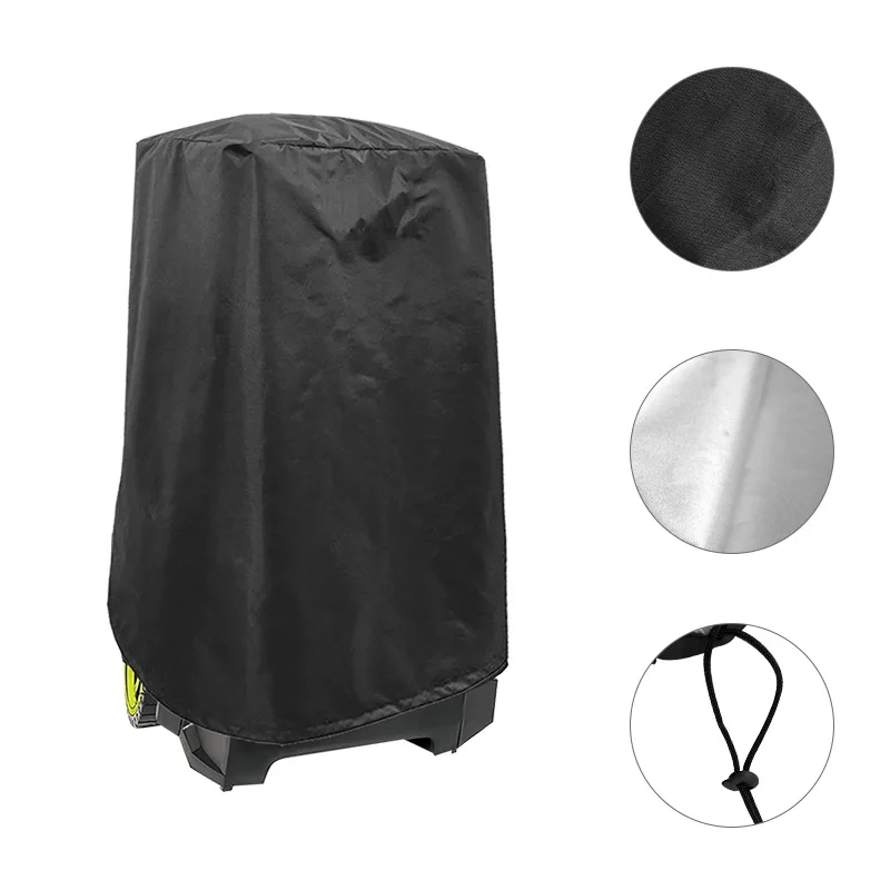 For Standard Pressure Washers Pressure Washer Cover For Rainy Weather Protection Black Waterproof Oxford Material