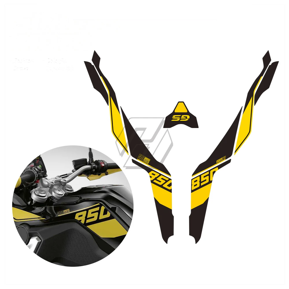 For BMW F850GS F750GS 2018-2021 40 Year Decals Motorcycle Fairing Sticker Kit