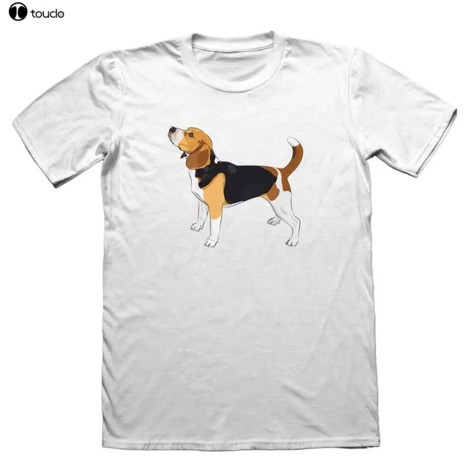 Beagle Dog Design T-Shirt - Men'S Holiday Travel Top Fashion Men Classic Tops Tee Shirts Funny Casual Tee Shirts Tops