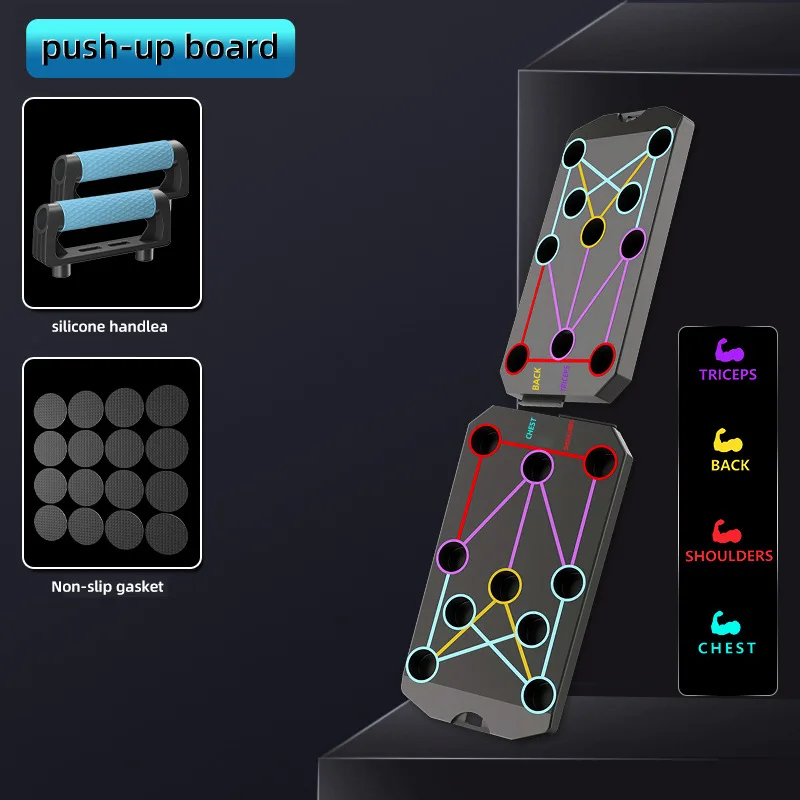 Multi-Functional Push-Up Stand Training Board – Fitness Equipment for Chest & Abdominal Muscle Training, Assists with Planks gallery 1