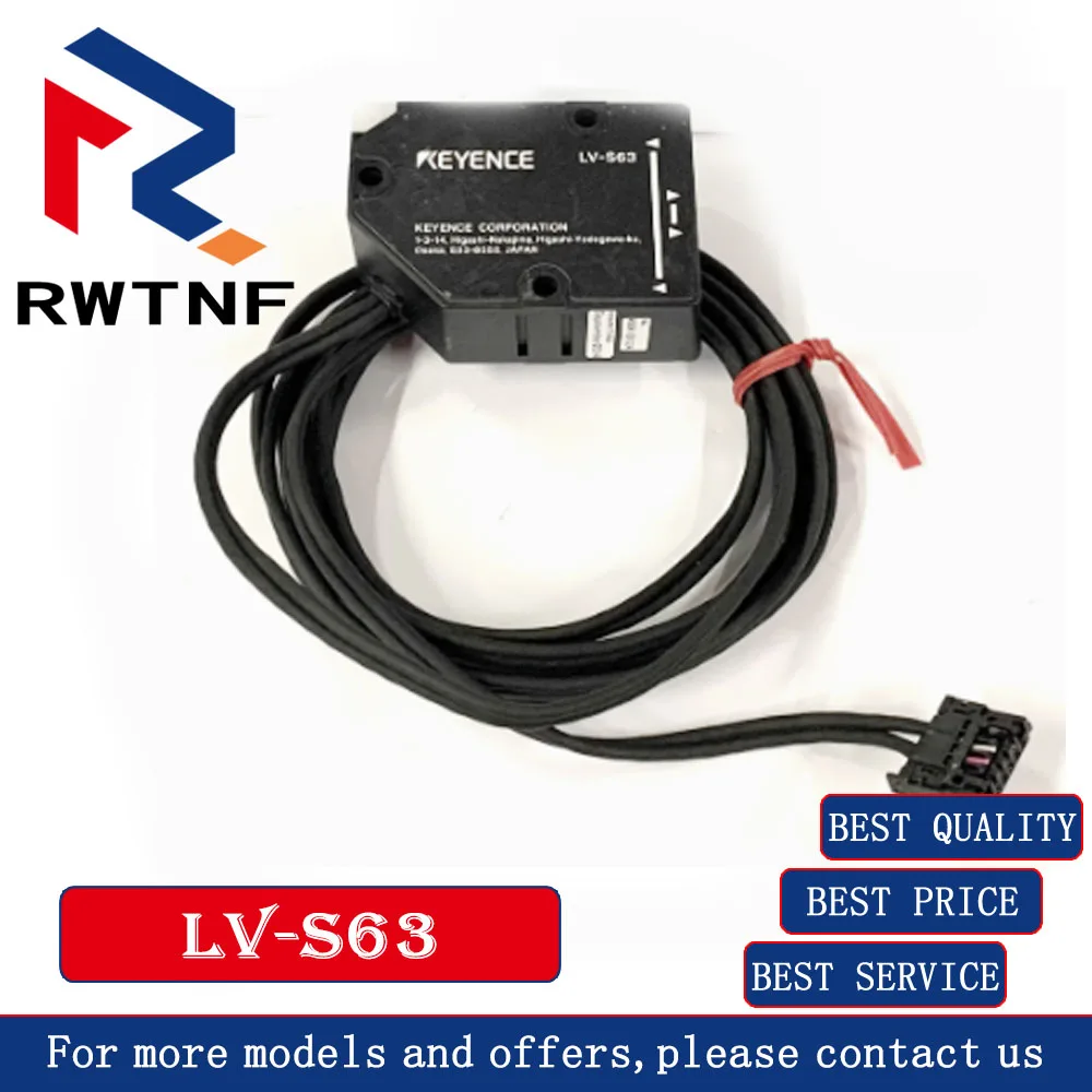 Brand New Genuine LV-S63 KEYENCE mirror reflection sensor 100% original