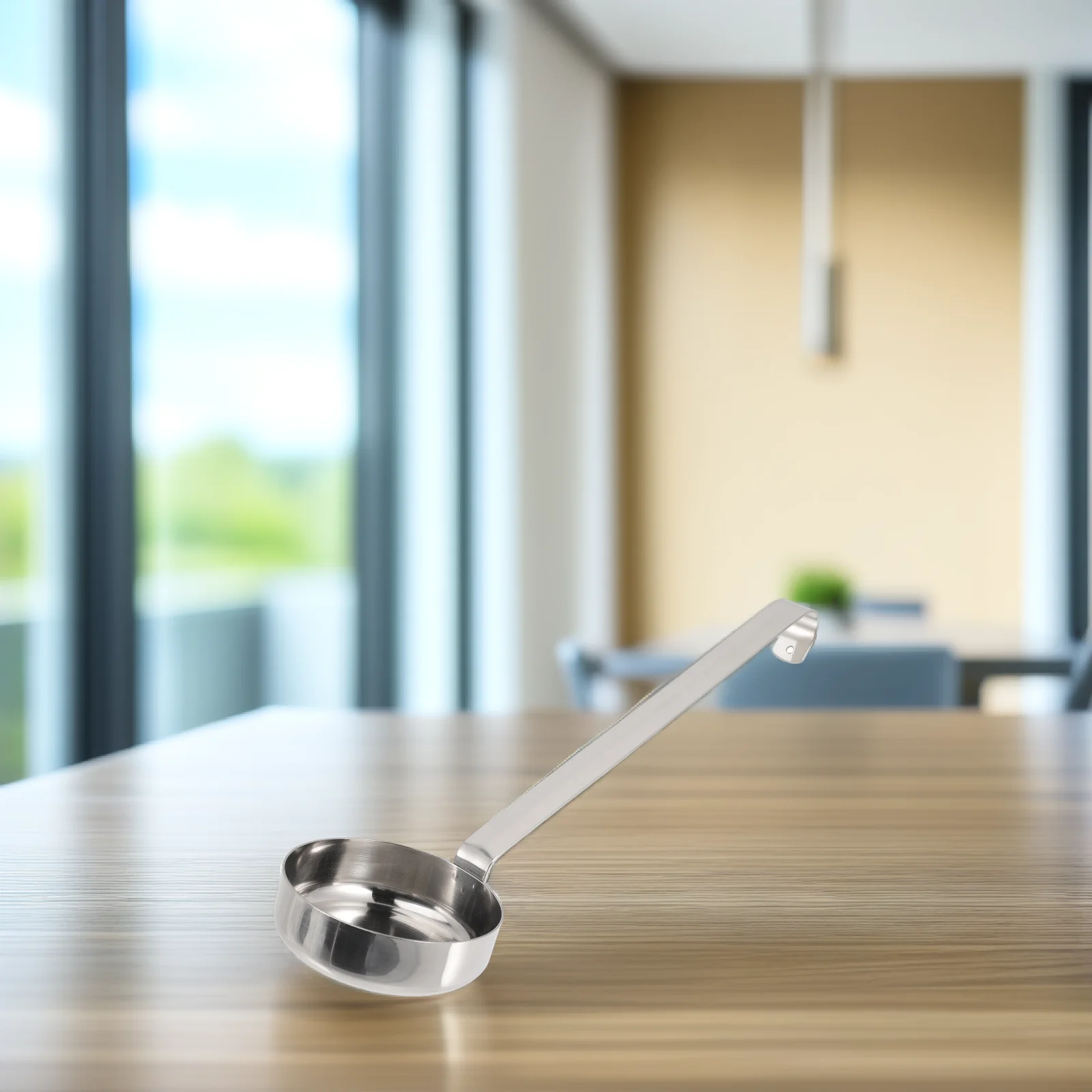 Professional Stainless Steel Pizza Spread Ladle Wide Flat Scoop Easy Clean Smooth Finish Elegant Design for Home Coffee Shop
