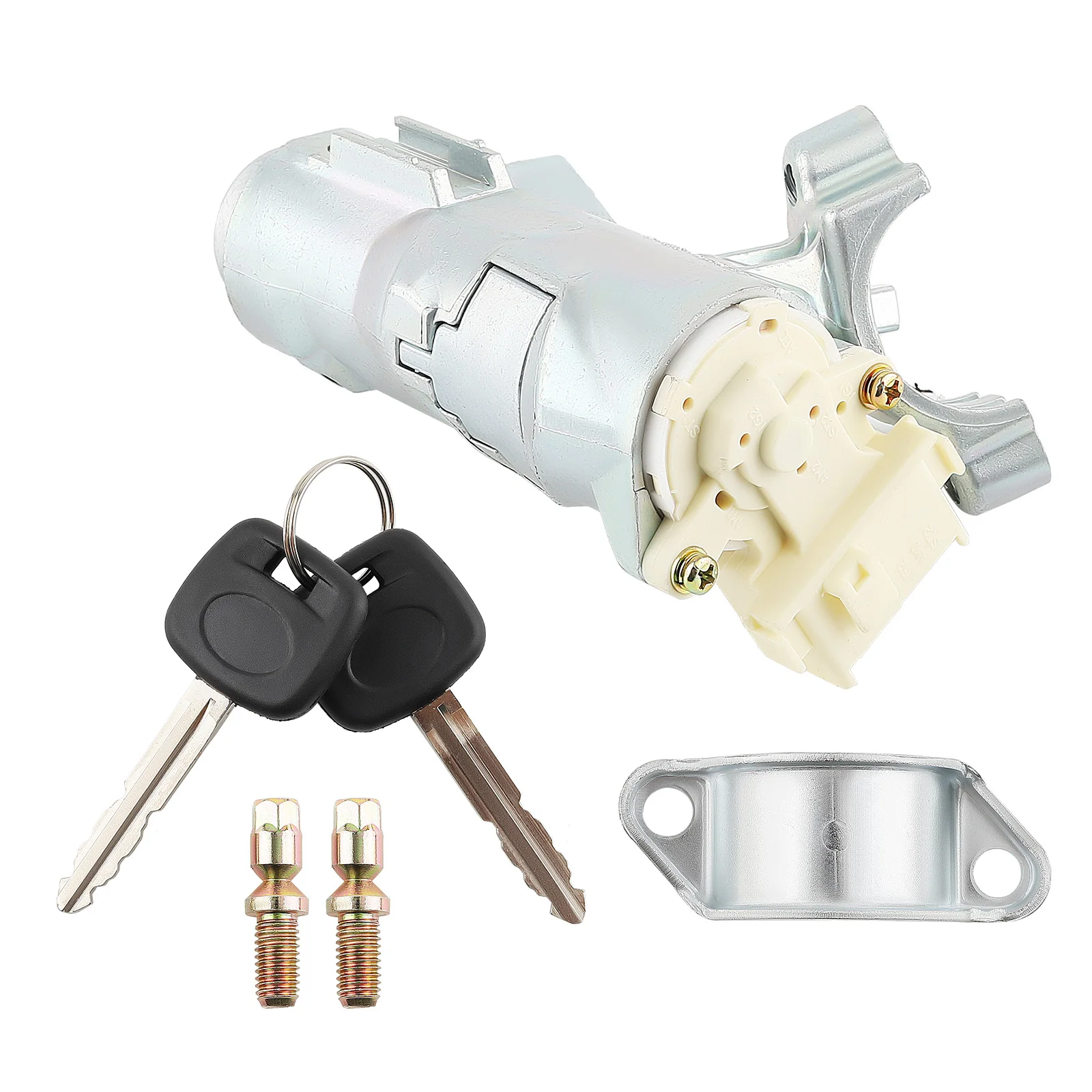 IGNITION LOCK CYLINDER ASSEMBLY W 2 KEYS NEW 45020-12-11 FOR COROLLA 1998-2002
