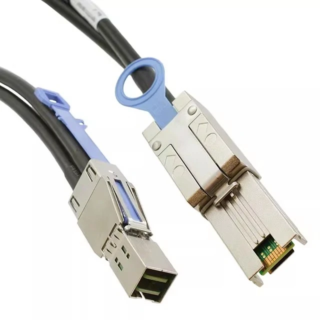 

Для OEM IBM 74Y9035 Кабель SAS 0,6 м1 м (mSAS)/(HD)SFF-8644-8088
