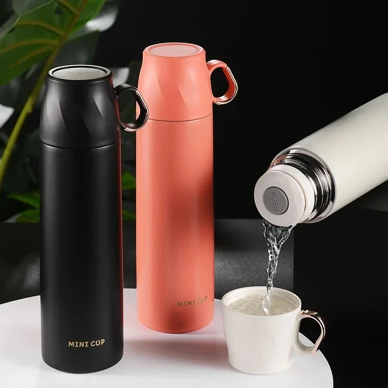 

Creative Business Portable Insulation Cup Outdoor Sports Water Cup Large Capacity Gift Warm Mugs Stainless Steel Water Bottle