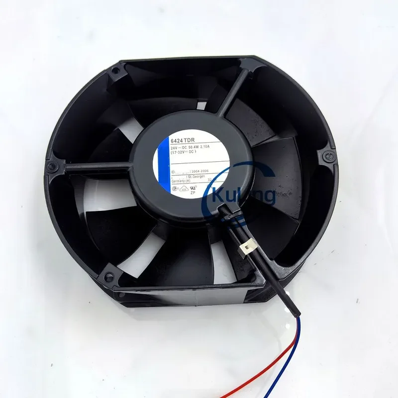 

New TYP 6424 N H R U 9T 12H TDR 24V Variable Frequency Cooling Fan for 6314H HR