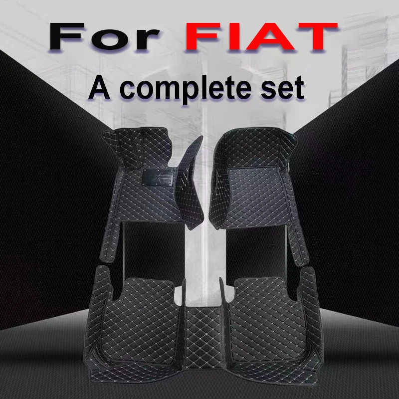 

Car Floor Mats For FIAT 124 Spider 500L GrandPunto viaggio 500 sport Ducato Car Accessories