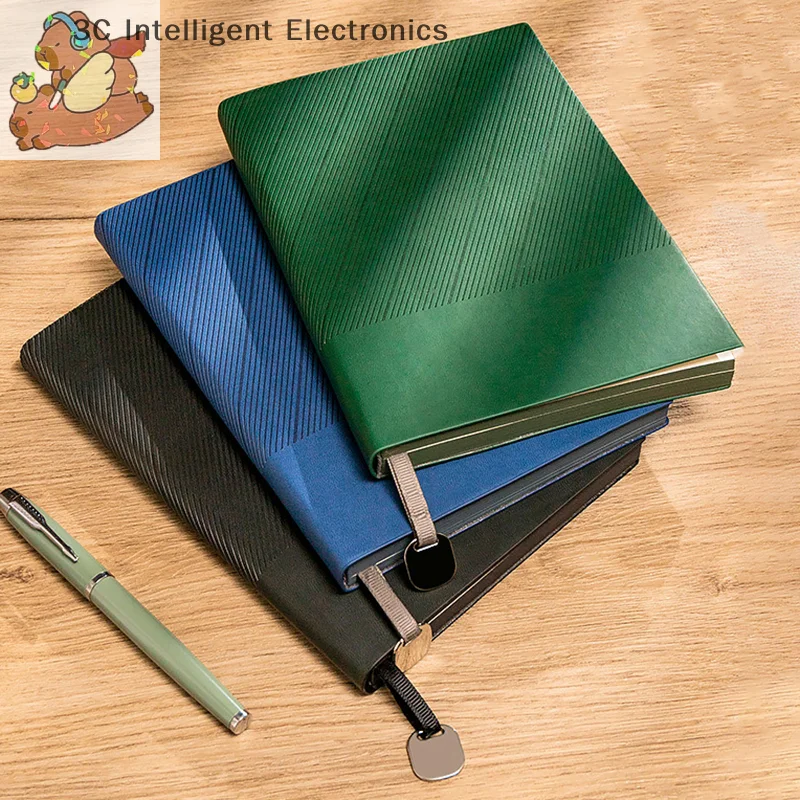 Thickened Notebook Diary Notebook Vintage High-end PU Leather Classic Travel Diary Notebook Business A5 Notebook Gift Box