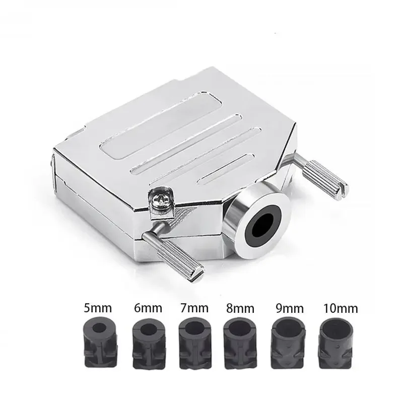 Gold-plated DB25 Connector Industrial 25-pin Plug with Metal Shell 25P Male Female Connector for LED Communication Converter