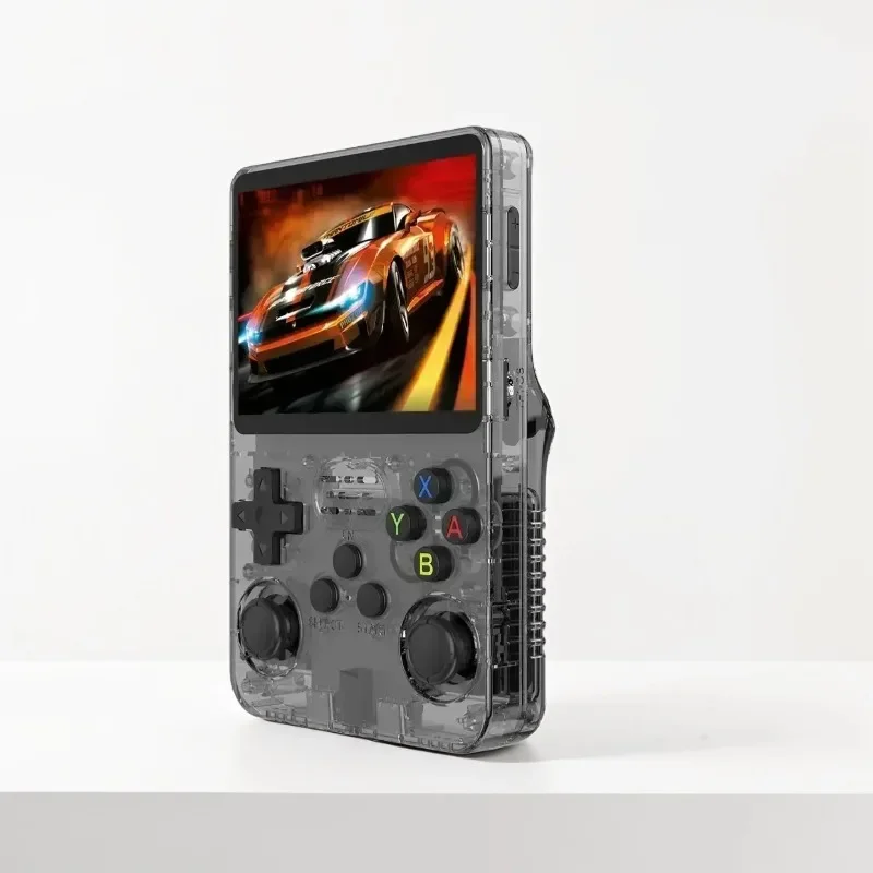 وحدة تحكم ألعاب فيديو محمولة باليد 128G R36S ريترو 3.5 بوصة شاشة IPS نظام لينكس R35s pro مشغل الجيب المحمول مع ألعاب 64 جيجابايت #2