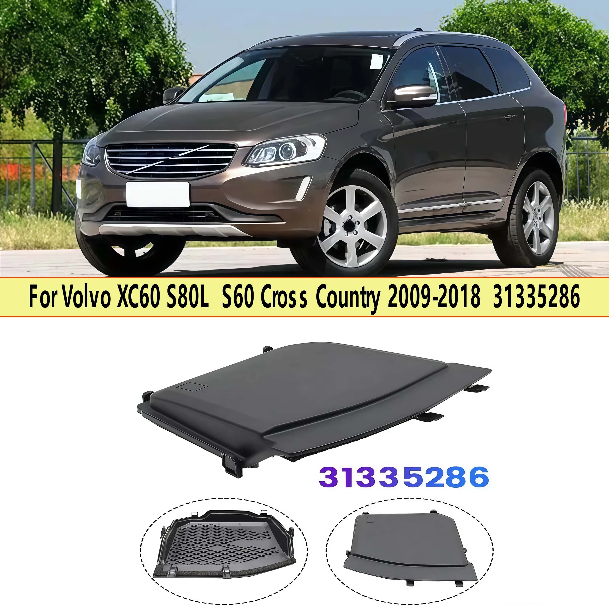 

Car Battery Cover Outer Shell Battery Vasing Housing For Volvo XC60 S80L S60 Cross Country 2009-2018 31335286
