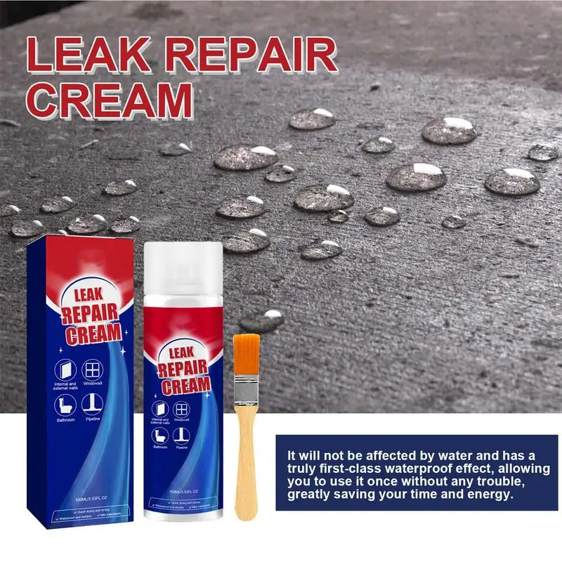 Wall Leak Repair Cream Anti-Leaking Sealant Spray Multipurpose Ceramic Repair Agent Waterproof Invisible Leak Repair Glue