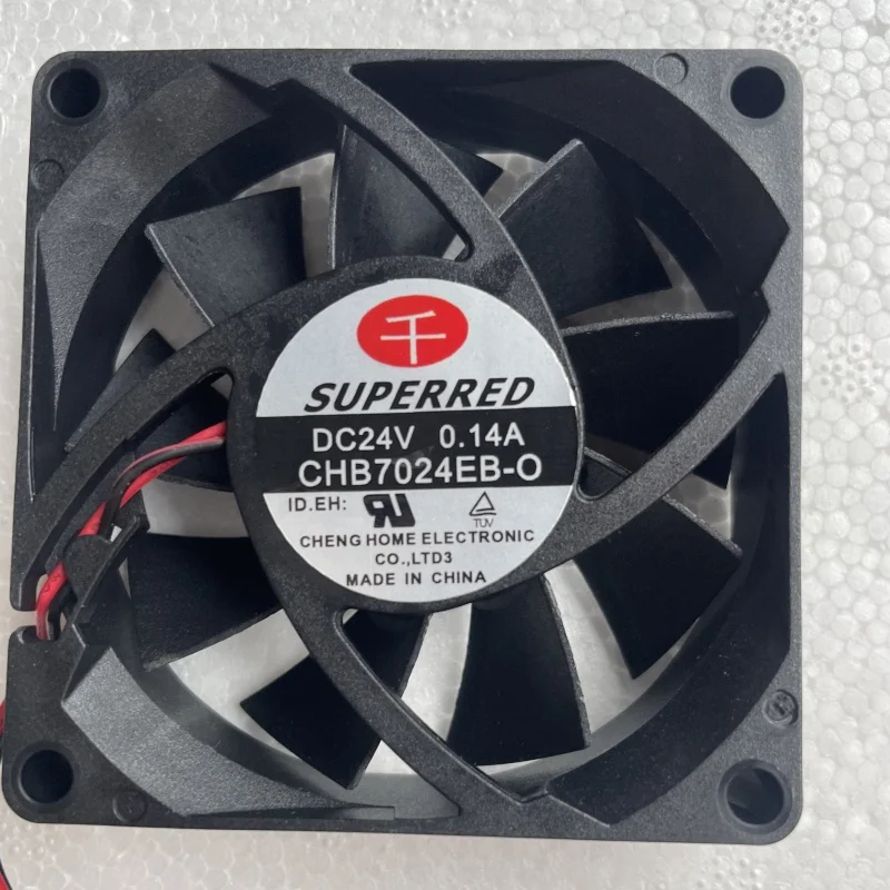

CHB7024EB-O 7CM fan 24V 0.14A 2wire 7020 cabinet INVERTER Cooling Fan