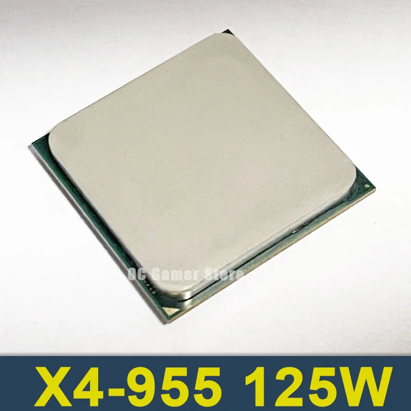 Phenom II X4 955 125W 3.2GHz Quad-Core Processor HDZ955FBK4DGM / HDX955FBK4D Socket AM3