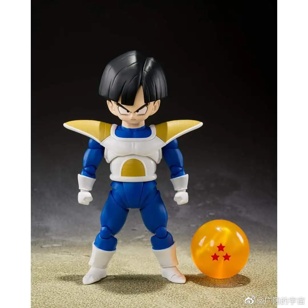 الأصلي لعبة دراغون بول أنيمي الشكل S H Figuarts Krillin أرقام الأرض أقوى رجل SHF أنيمي عمل الشكل لعبة جمع هدية