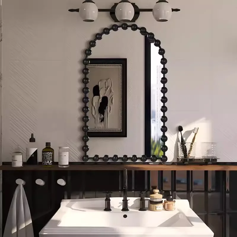 Decorative Wall Mirrors Tabletop House Decor Led Makeup Home Decoration Vintage Shower Boho Espejos Para Maquille Room