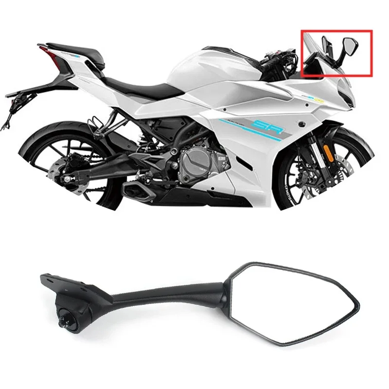 For CFMOTO 250SR-FUN Rearview Mirror Reversing Mirror Left and Right CF Moto 250SR CF250-6 CF250SR-FUN Motorcycle Parts