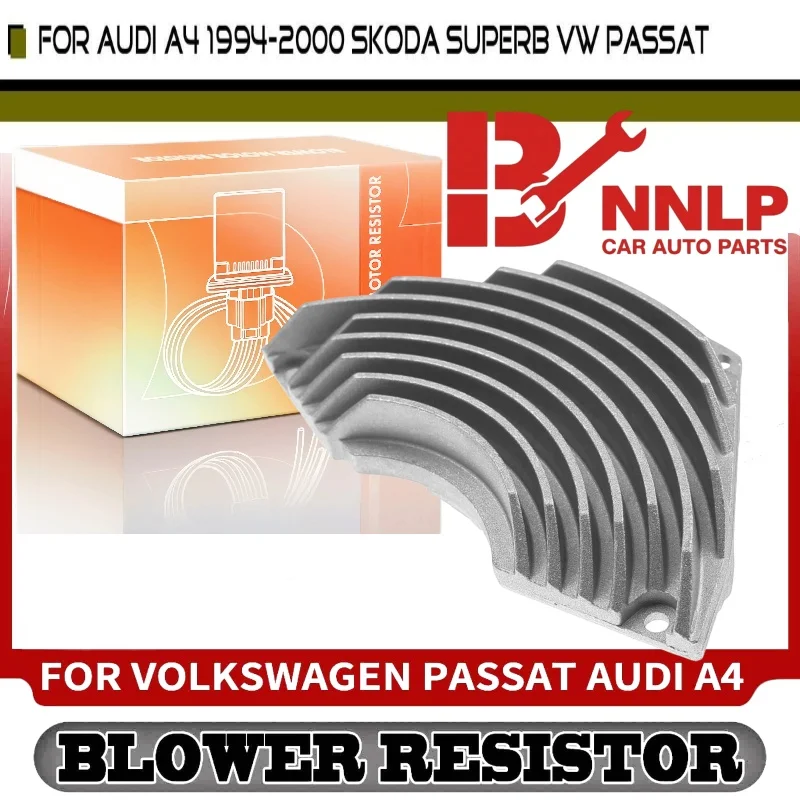 

HVAC Blower Motor Resistor for Audi A4 S4 99-02 Volkswagen 00-02 Passat 98-05 8D1-907-521, 8D1907521, 3B0907521, 8D190752197