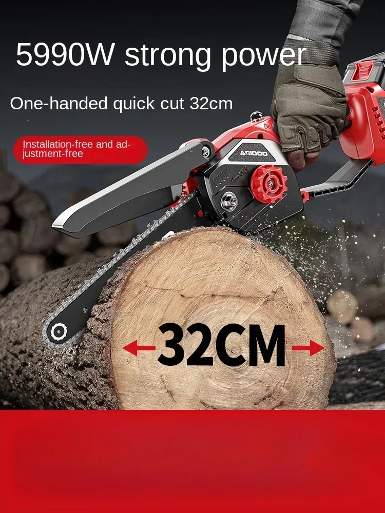 The Ultimate Cutting Tool: Small Electric Saw for Tree Felling and Woodworking