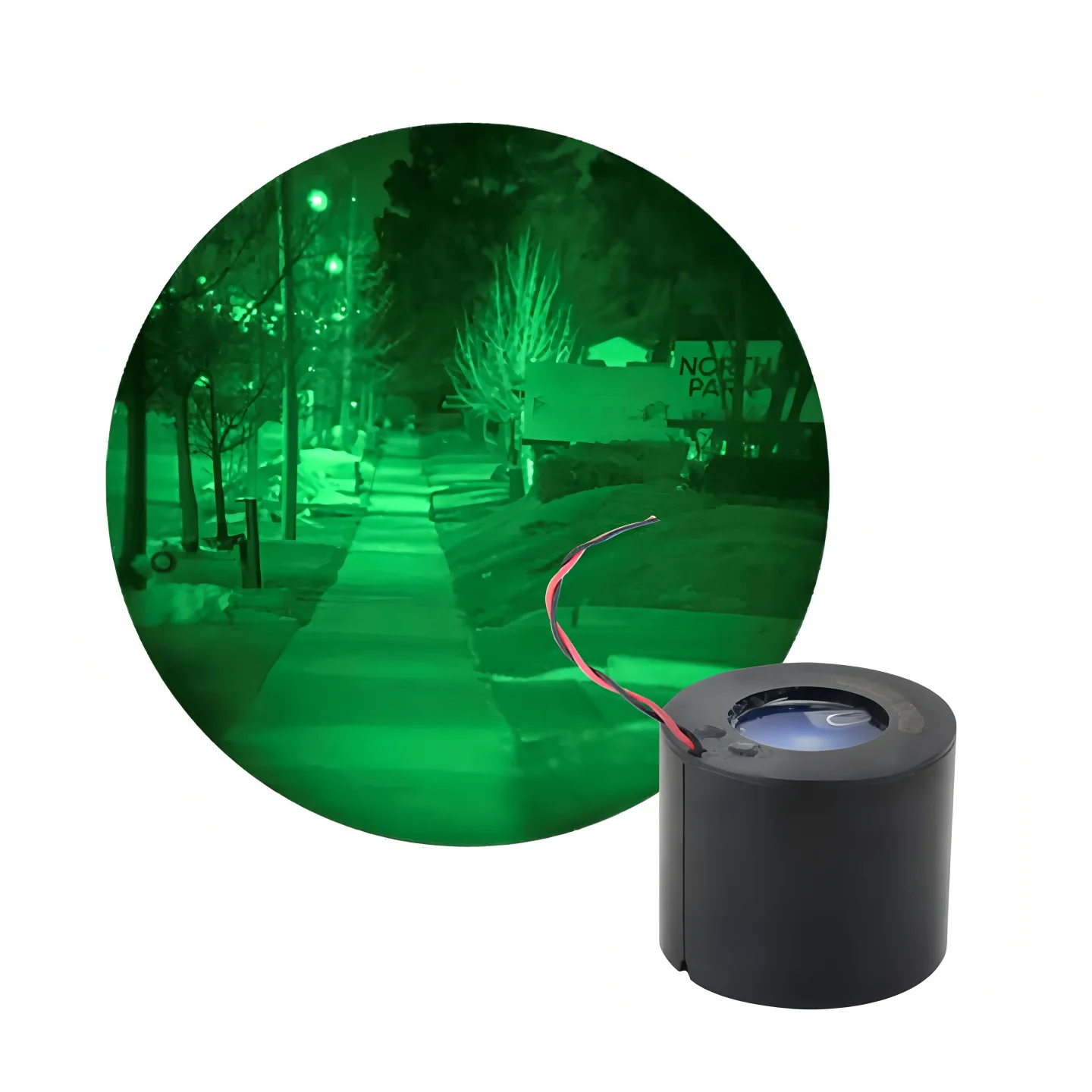 

FOM1400+ 18mm Super Gen2+ Image Intensifier Tube FOM1400-1600 Green&White 3 Wire Manual Gain P43/P45 Image Intensifier Tube
