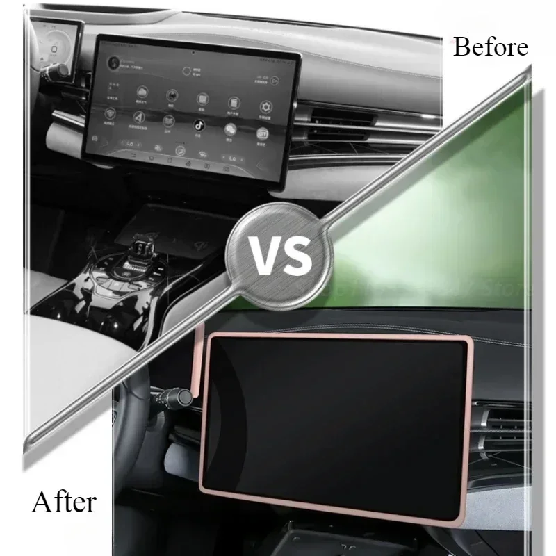 For BYD SEAL EV Navigation Screen Border Protective Case Instrument Central Control Display Screen Silicone Modified Accessories