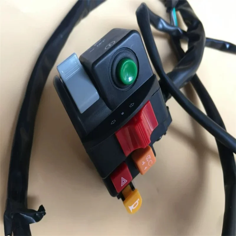Left Handlebar Switch Assembly - Multi-functional Integrated Switch for CF800-2 2U