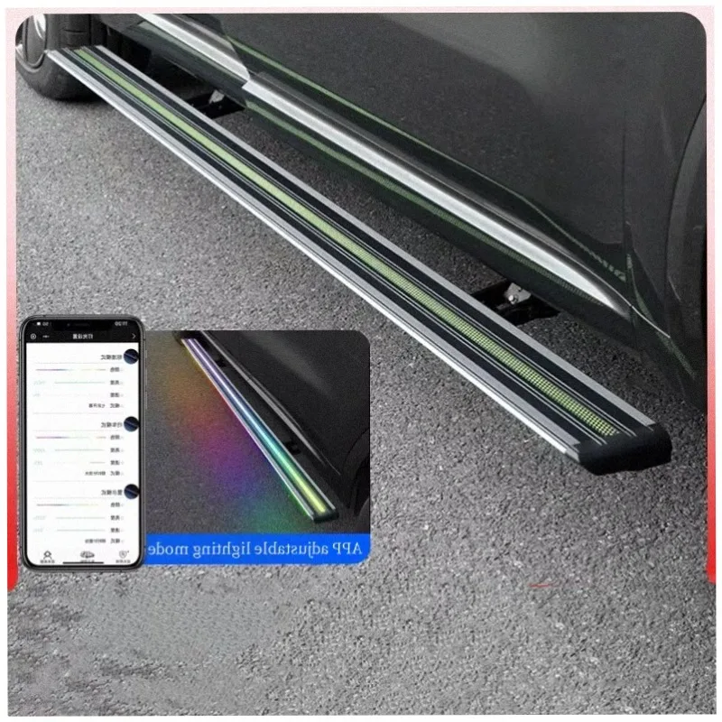 Series New Energy Vehicle Side Foot Pedal Electric with Light and Foot Pedal Side Step