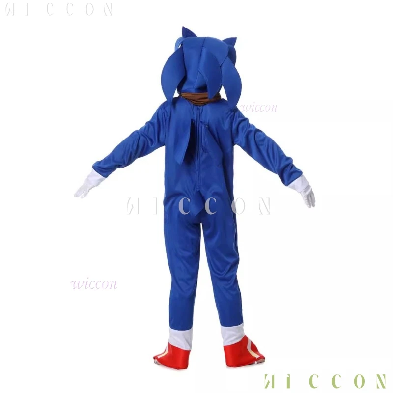 Shadow Hedgehog Ragazzi Ragazze Cosplay Hedgehog Tuta Gioco Scuola Spettacolo teatrale Costumi per bambini Gioco di ruolo Outfit disfraz
