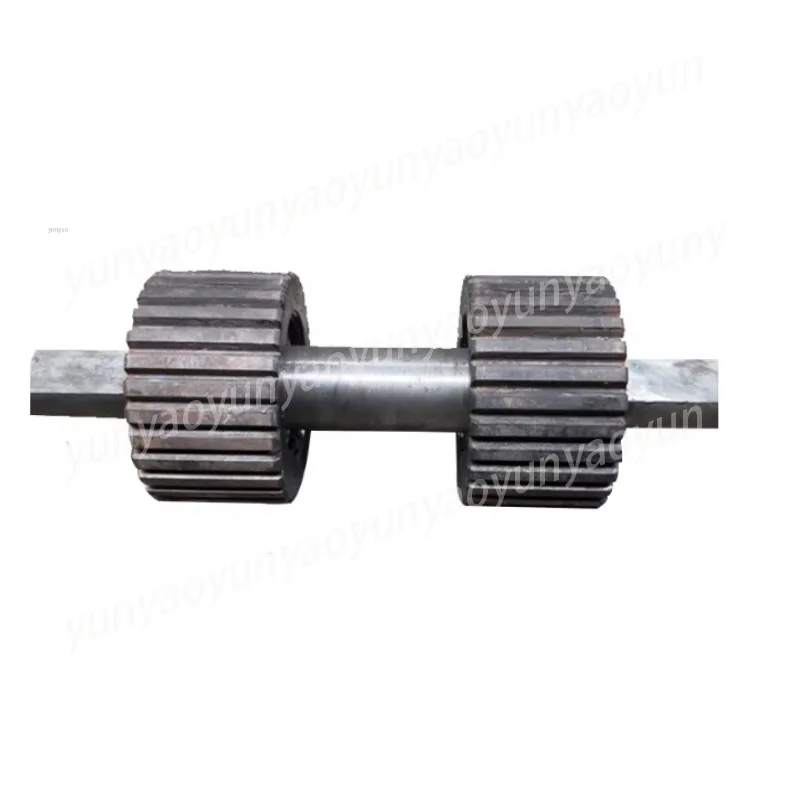 

120 Type Pellet Mill Pressure Roller Assembly, Press Wheel & Shaft Replacement Kit for Feed Pellet Making Machine