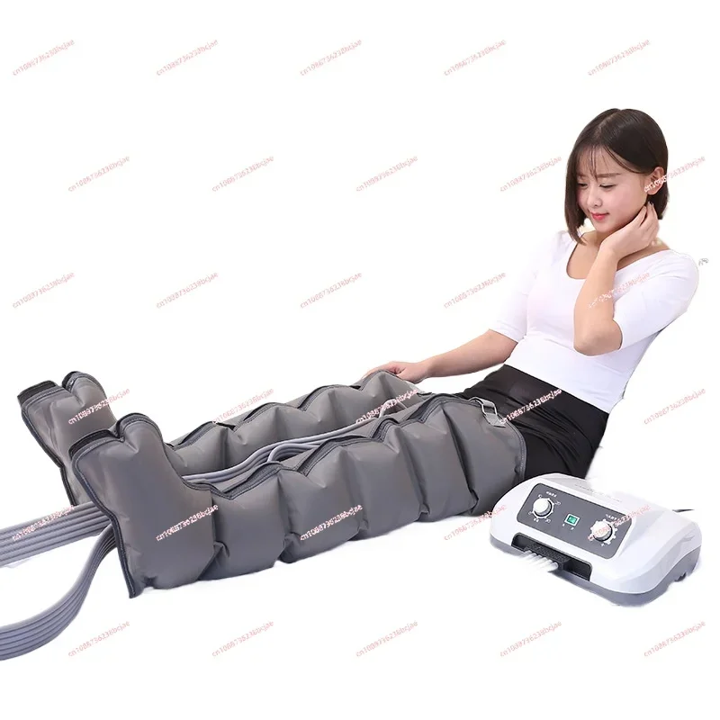 Air wave pressure massager medical varicose leg pneumatic massager arm waist foot therapy machine