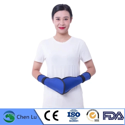 Imagen 2 del producto Guantes de plomo de protección de rayos X genuinos, protectores de manos de plomo de protección radiológica para pacientes ortopédicos hospitalarios, 0,35/0,5 mmpb