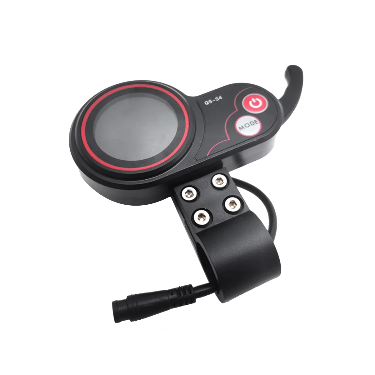 QS-S4 48V-60V pouce accélérateur LCD affichage mètre pour zéro 8 9 10 8X 10X scooter électrique 6PIN affichage accessoires